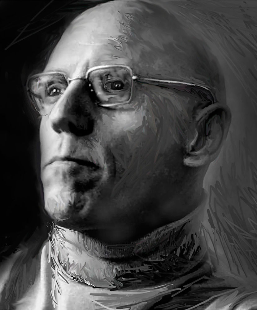 Retrato de Michel Foucault